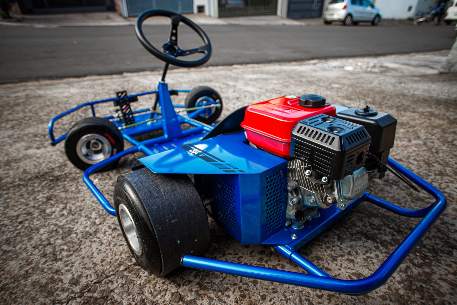 Piloto com Drift Kart